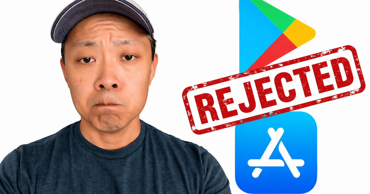 App store launch rejected by Google Play and Apple